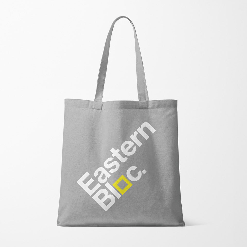 LTD Edition 40 Years Of Eastern Bloc Tote (Grey / Yellow)
