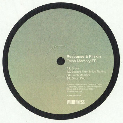 Response / Pliskin - Fresh Memory EP: Raw, Cutting-Edge Drum & Bass Vinyl