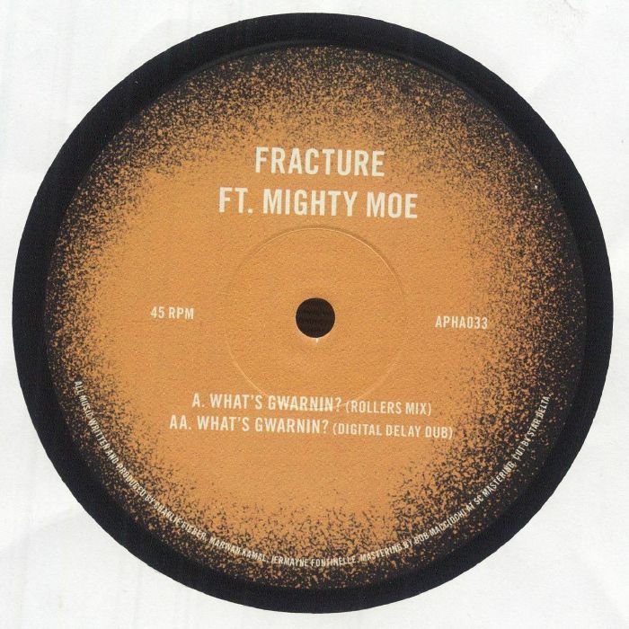 Fracture feat. Mighty Moe - What's Gwarnin? Vinyl: Essential Drum & Bass / Jungle 12" Record