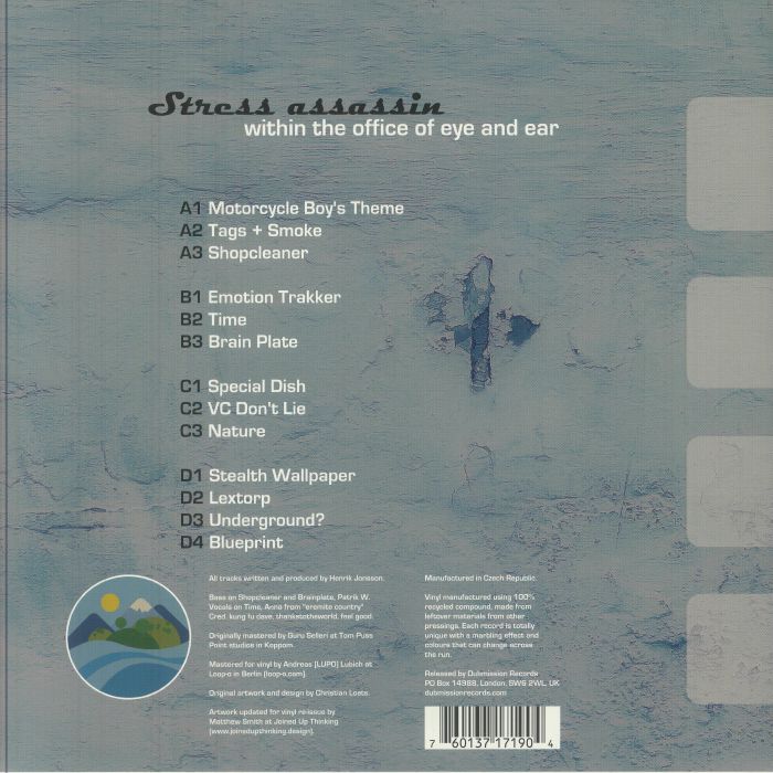 Stress Assassin - Within The Office Of Eye & Ear Coloured Double Vinyl LP