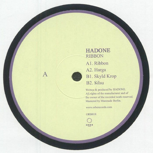 HADONE Ribbon EP Vinyl: Relentless, Driving Techno 12-Inch for Discerning DJs
