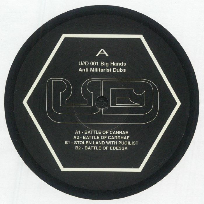 BIG HANDS: Anti Militarist Dubs 12" Vinyl - Deep, Driving Techno Essential