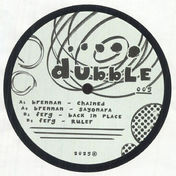 Brennan/Ferg Dubble 005 Minimal Tech House 12-Inch Vinyl Record