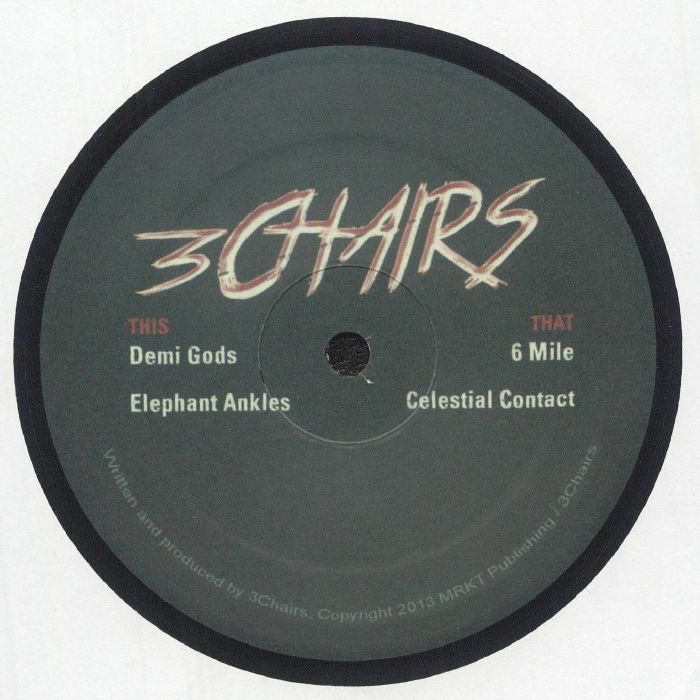 3 Chairs: Demigods Deep House Vinyl EP by Parrish, Moodymann, Wilhite, Pittman