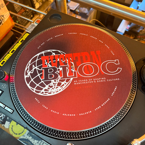 Eastern Bloc 40th Anniversary Slipmat (Red, Pair)