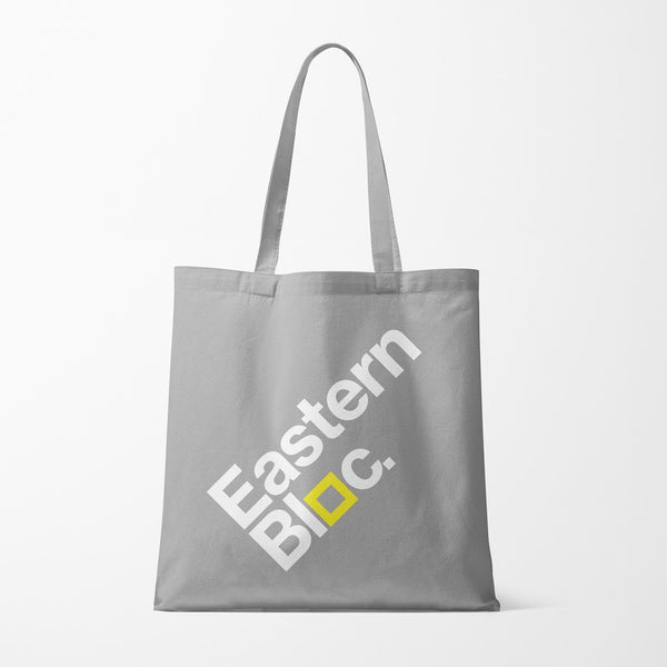 LTD Edition 40 Years Of Eastern Bloc Tote (Grey / Yellow)